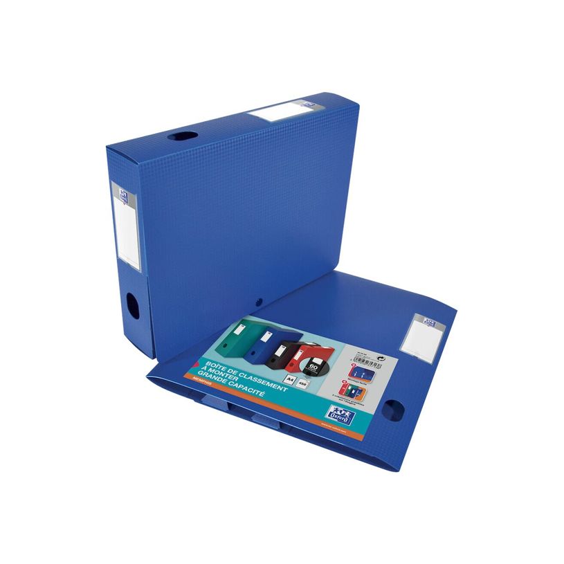 3045050357138-Oxford Memphis - Boîte de classement plastique - dos 60 mm - bleu-P_79425822_2-1