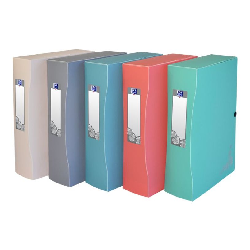 3045050372971-Oxford Pastel - Boîte de classement plastique - dos 80 mm - disponible dans différentes c-P_79425837_4-4