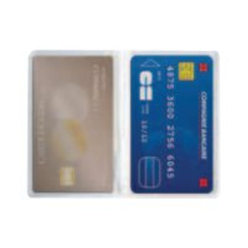 3045051813428-Etui Oxford pour 4 cartes 6,5 x 9,5cm - PVC 20/100e - incolore-P_79425843_3-2