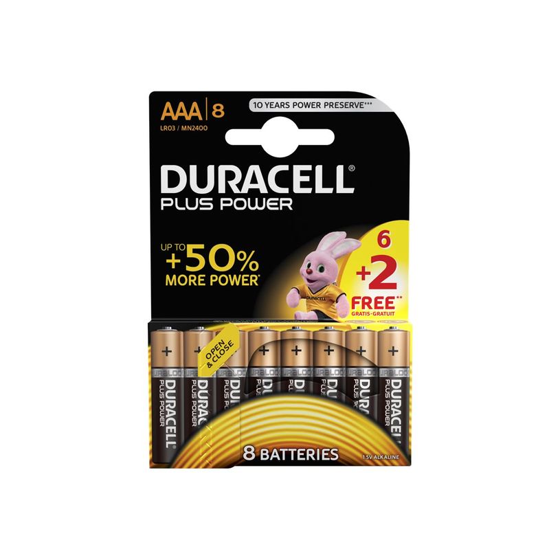 5000394018846-DURACELL Plus MN2400 - 8 piles alcalines - AAA LR03-P_79425916_2-1