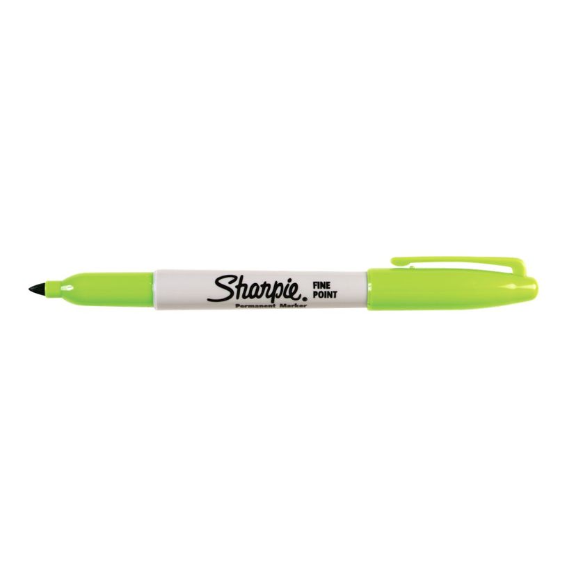 3501177406413-Sharpie - Marqueur permanent - pointe fine - vert pomme-P_79425942_1-0