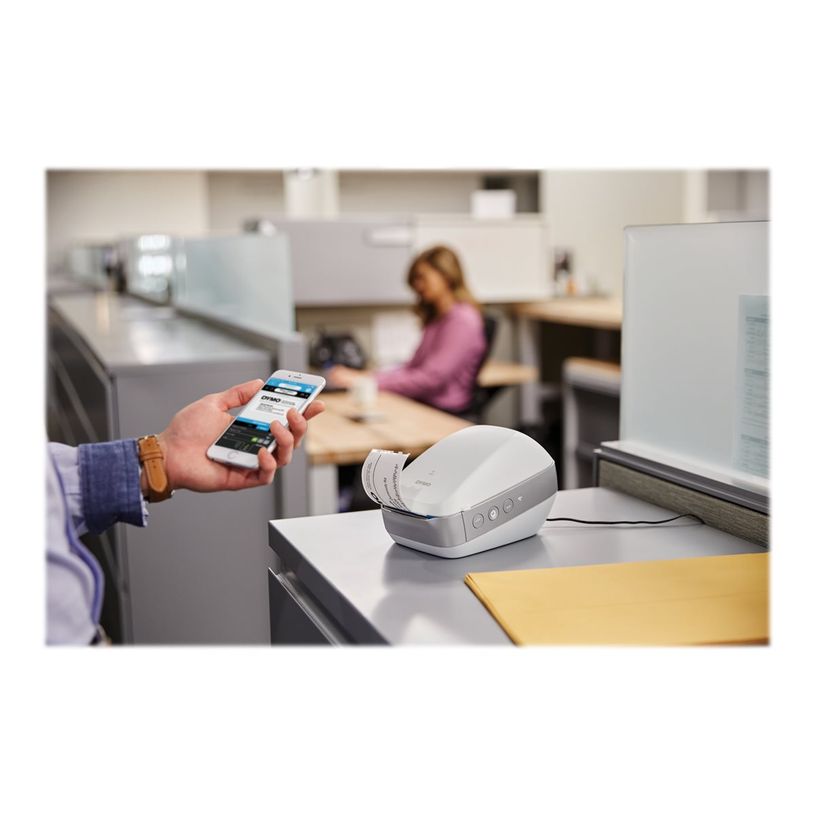 3501179805610-Dymo LabelWriter Wireless  -  Étiqueteuse  - imprimante d'étiquettes wifi monochrome  - impression-P_79425966_4-3