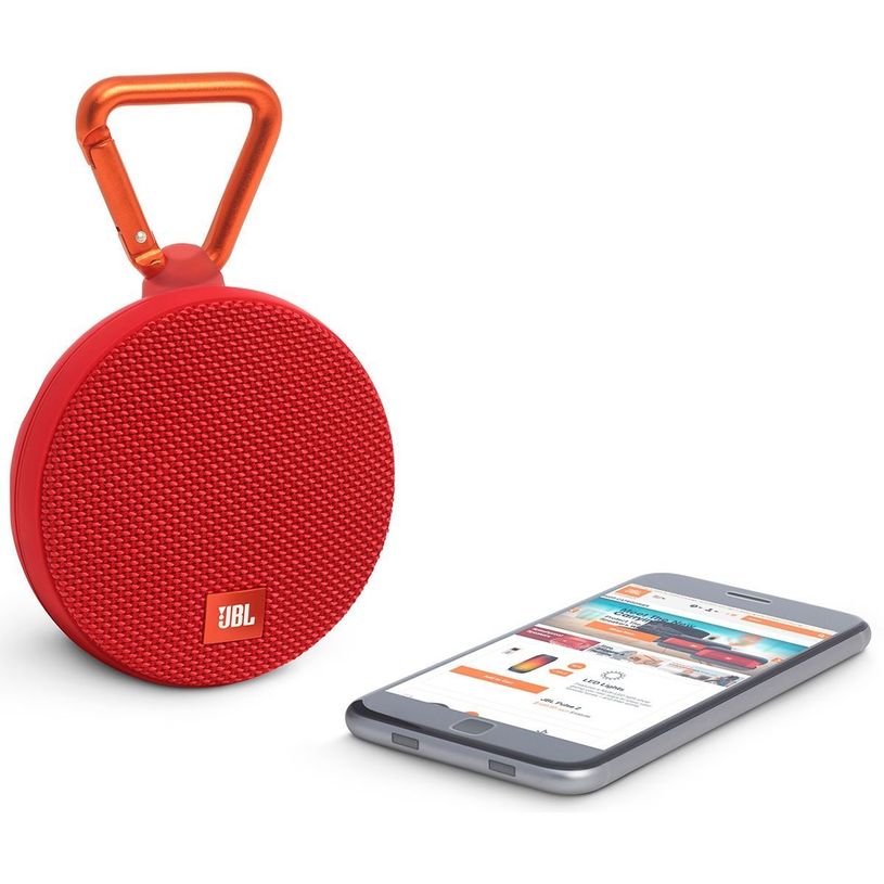 6925281915789-JBL Clip 2 - Mini enceinte sans fil - bluetooth - rouge-P_79425985_3-2