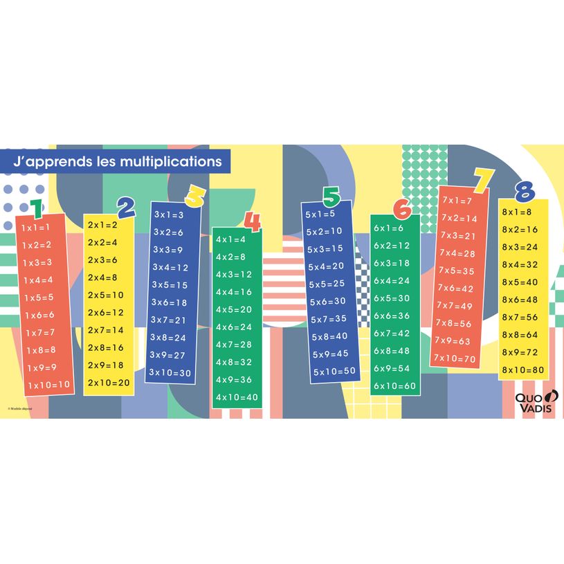 3371010397211-Quo Vadis - Mémo pédagogique Origami - Français - Perpétuel - 36x18 cm - Papier Clairefontaine blanc - Fabri--2