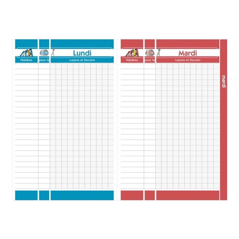 3371010403172-Cahier de textes Kawaii - 15 x 21cm - Quo Vadis-P_79426036_1-1
