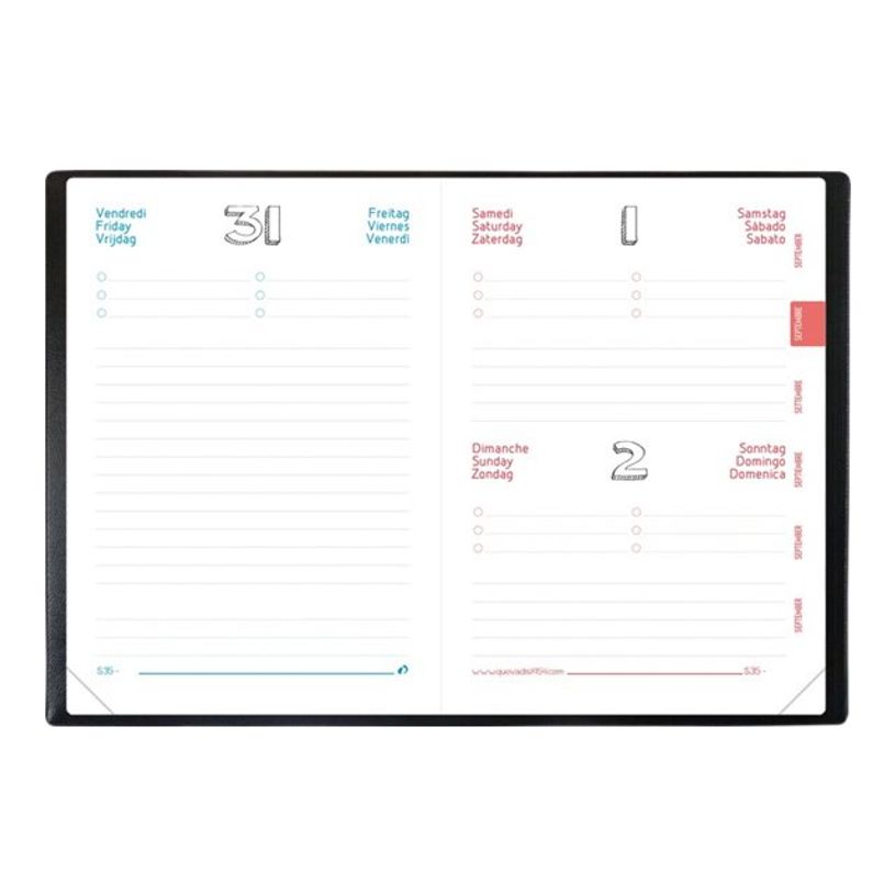 3371010405091-Agenda Welcome 1 Jour par page 12X17cm Quo Vadis -P_79426070_1-4