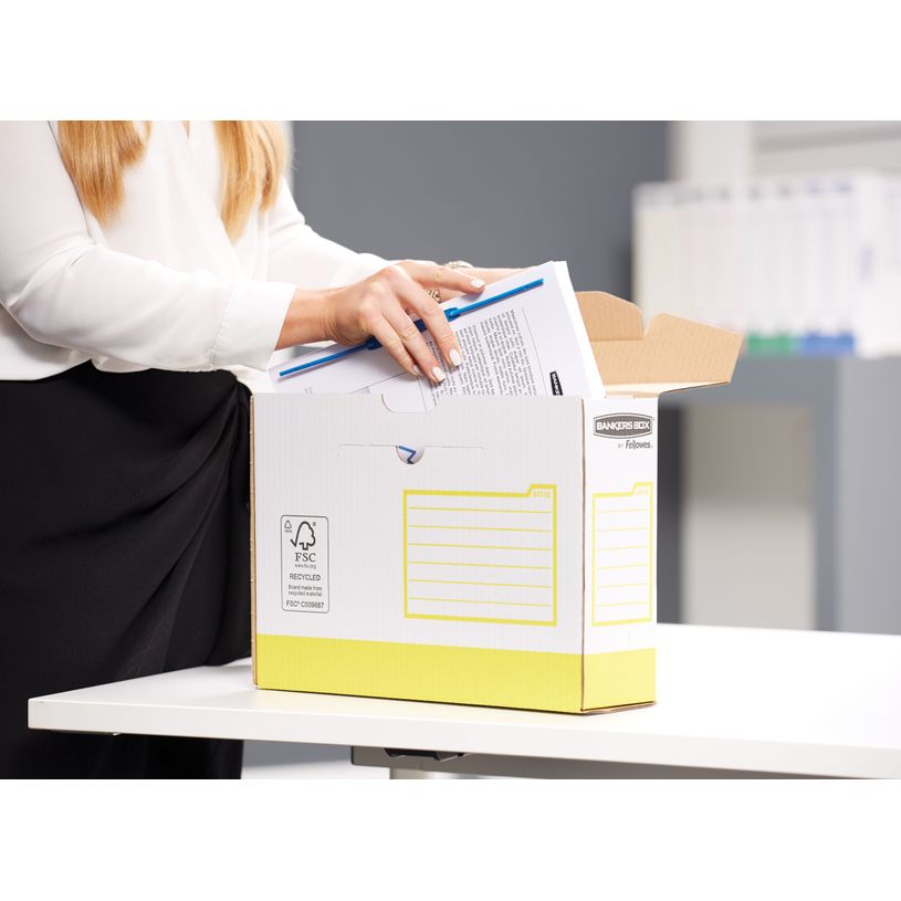 0043859720484-Bankers Box Heavy Duty A4+ - 8 boîtes archives - dos 10 cm - couleurs assorties - Fellowes--3