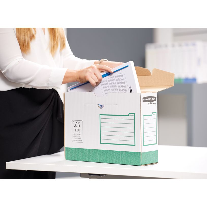 0043859720484-Bankers Box Heavy Duty A4+ - 8 boîtes archives - dos 10 cm - couleurs assorties - Fellowes--4