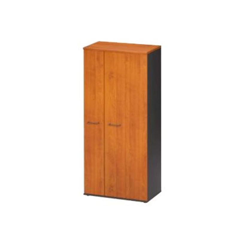 3483600739964-Armoire - JAZZ+ - 3 portes pliantes - 4 étagères - 80 cm - aulne-P_79426158_1-0