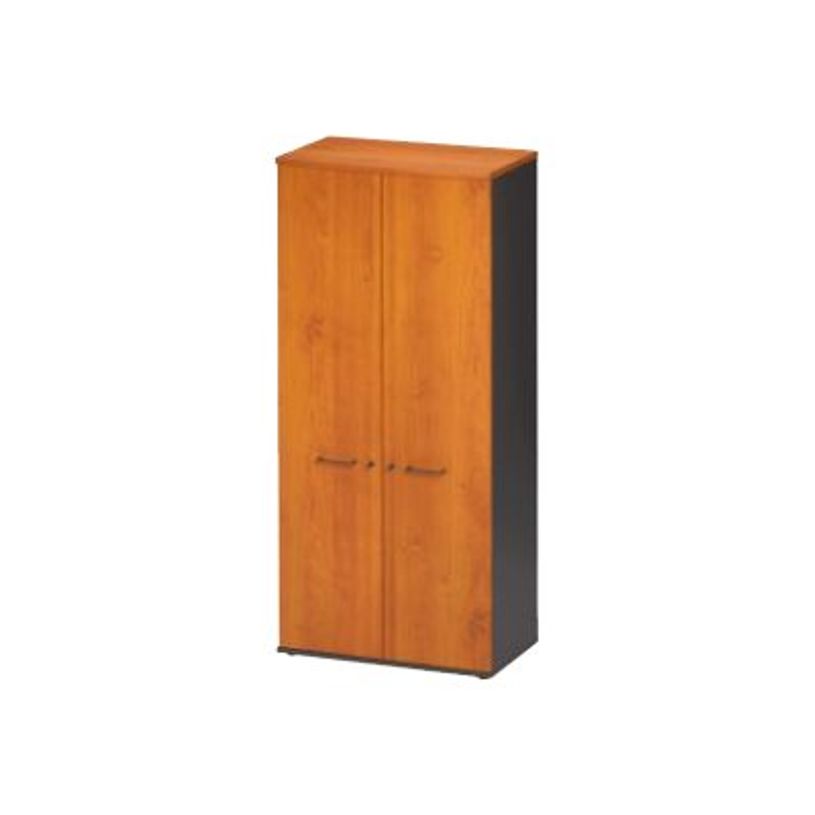 3483600741073-Armoire haute JAZZ+ - L80 x H183 x P48 - 2 portes - 4 étagères - Aulne-P_79426178_1-0