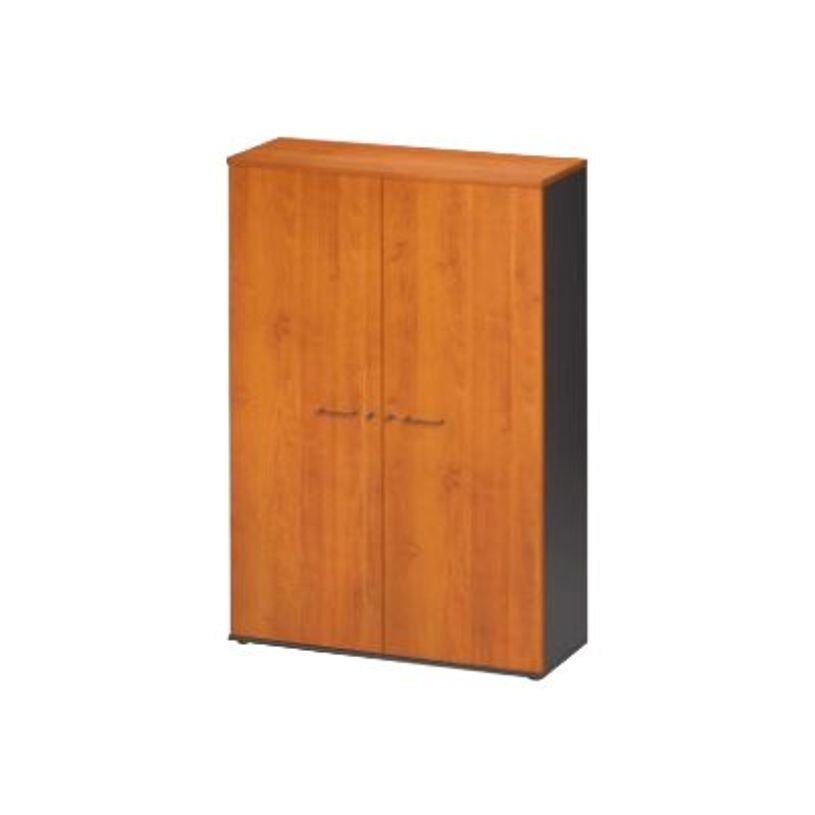 3483600741097-Armoire haute JAZZ+ - L120 x H183 x P48 - 2 portes - 4 étagères - Aulne-P_79426180_1-0