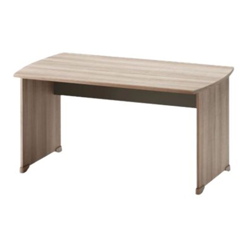 3483600783899-Bureau JAZZ+ - 140 cm - Pieds panneaux - Chêne gris-P_79426193_1-0