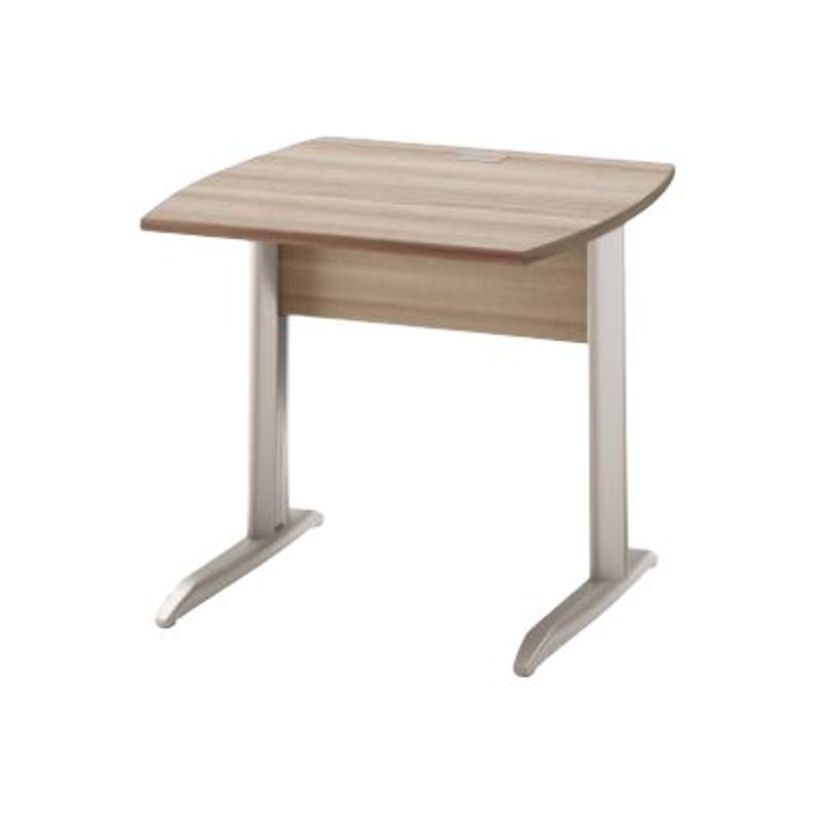 3483600783998-Bureau JAZZ+ - 80 cm - Pieds métal - Chêne gris-P_79426202_1-0