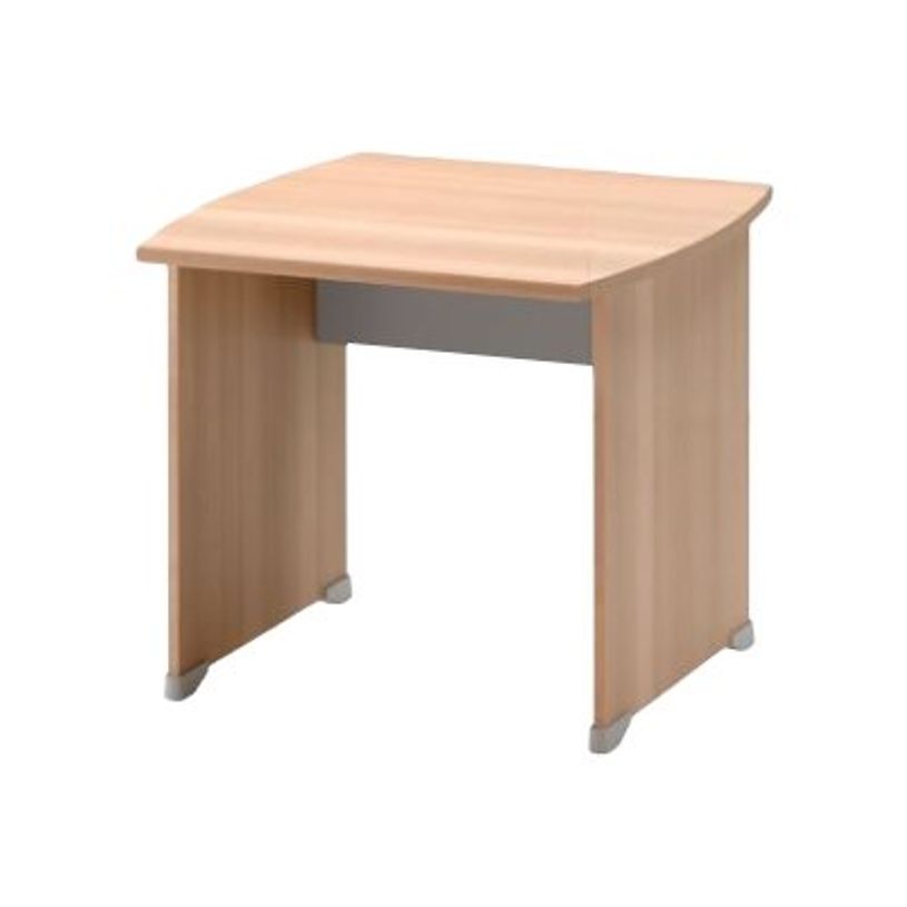 3483600784346-Bureau JAZZ+ - 80 cm - Pieds panneaux - Hêtre-P_79426235_1-0