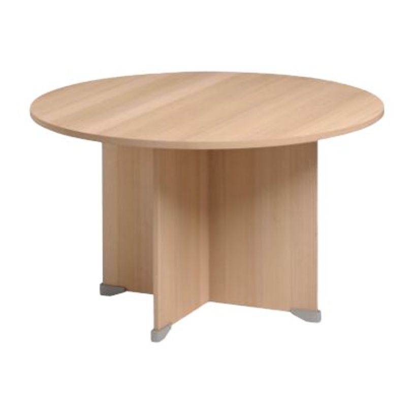 3483600784780-Table de réunion ronde JAZZ+ - 120 cm - Hêtre-P_79426276_1-0