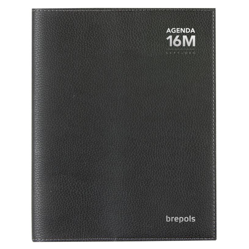 5412303147262-Agenda Calpe - 16 mois - 1 semaine par 2 pages - 21,9 x 15,9 cm - noir - Brepols-P_79426527_1-0