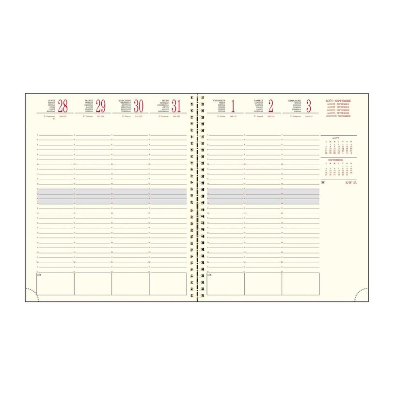 3660942047999-Agenda Vérone - 1 semaine sur 2 pages - 16 mois -18,5 x 22,5 cm - disponible dans différe-P_79426531_5-4
