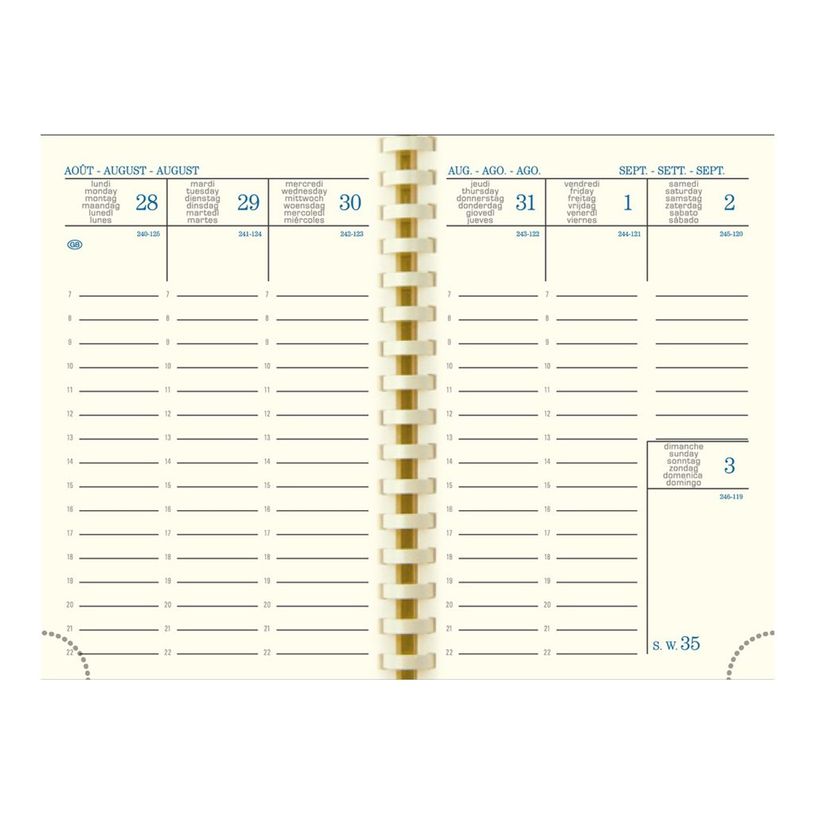 3660942057691-Agenda de poche spiralé 16 mois Méline - 1 semaine sur 2 pages - 9 x 13 cm - disponible dans diff-P_79426535_8-5