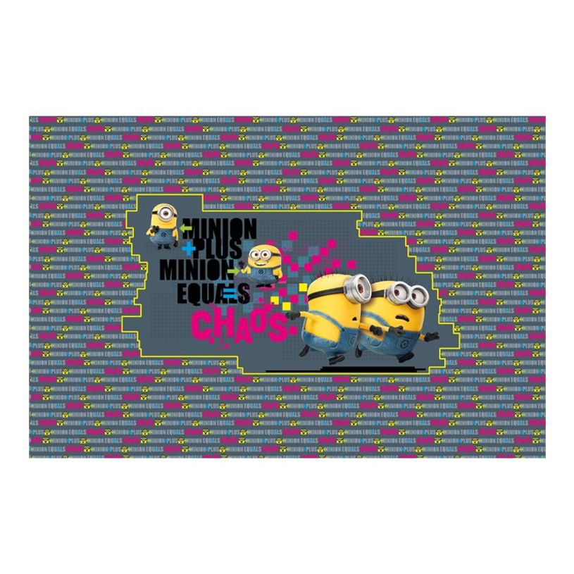 3329688127494-Les Minions - Sous-main 60 x 40 cm - modèle chaos - Clairefontaine-P_79427036_1-0