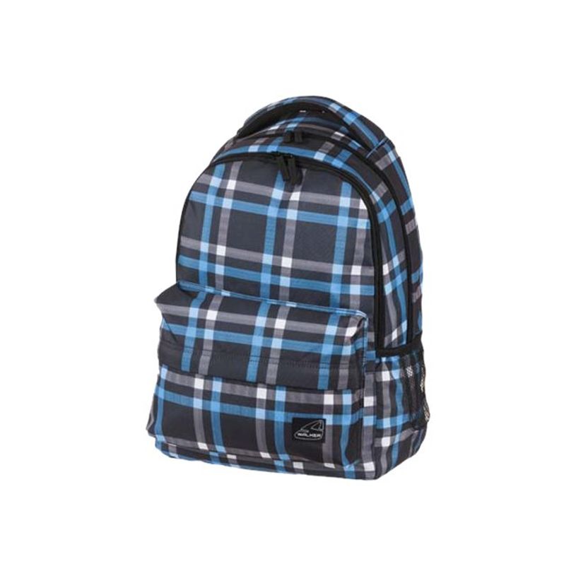 9002638205056-Walker Sac à dos Classic Cross Blue damier bleu 3 comp Carpentras -P_79427074_1-0