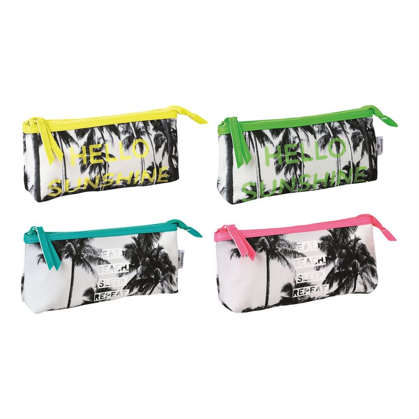 3108726488380-Trousse Tropical Rectangulaire 4 coloris disponibles 1 comp Oberthur -P_79427097_1-0