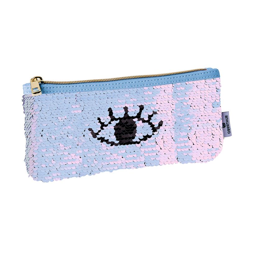 3108726488427-Magical Sequins - Trousse plate 1 compartiment - 3 modèles disponibles - Oberthur-P_79427101_4-3