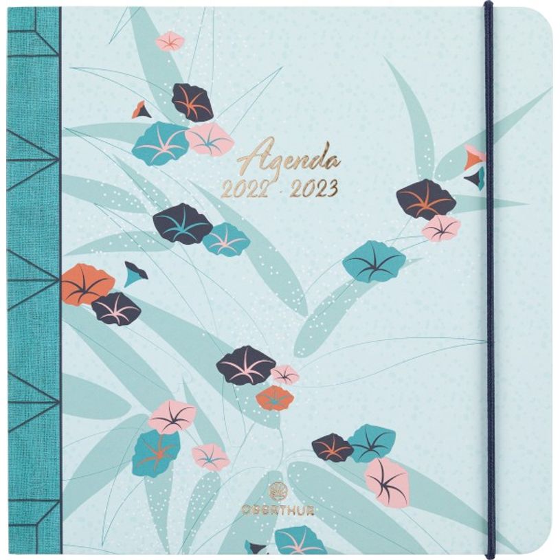 3664447026008-Agenda à élastique Sakura 16 bureau - 1 semaine sur 2 pages - 3 décors au choix - Oberth-P_79427144_4-2