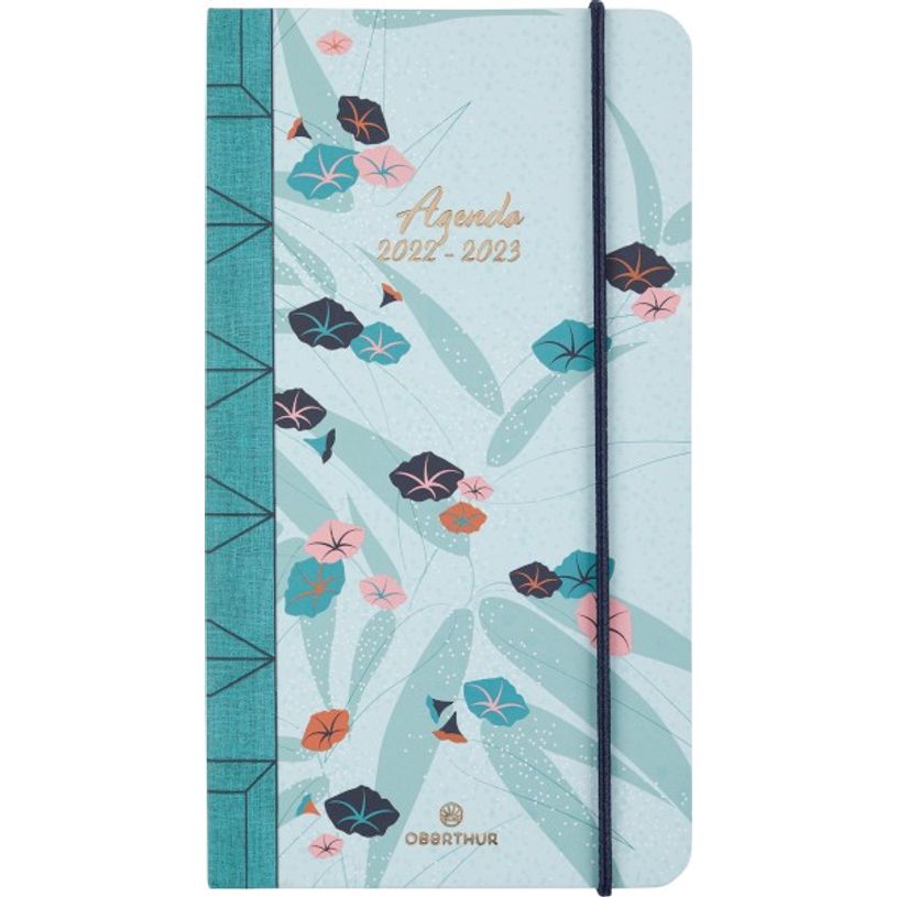 3664447026015-Agenda à élastique Sakura 16 poche - 1 semaine sur 2 pages - 3 décors au choix - Oberthu-P_79427145_3-2