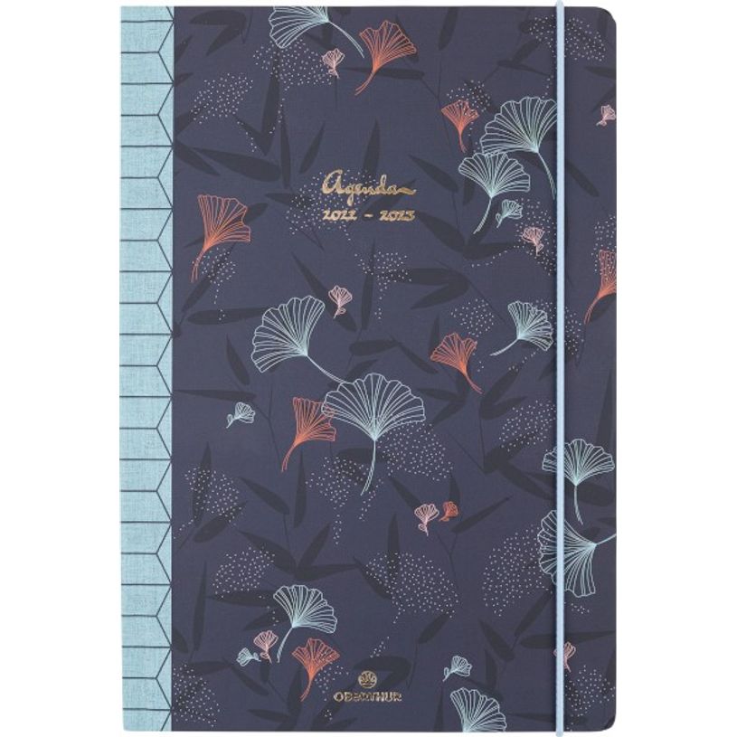 3664447026022-Agenda à élastique Sakura 15 - 1 semaine sur 2 pages - 3 décors au choix - Oberthur-P_79427146_3-1