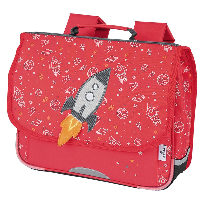 3664447102801-Cartable Chaton ou Fusée 35 cm - 1 compartiment - Exclusivité Bureau Vallée - Oberthur-P_79427260_2-1