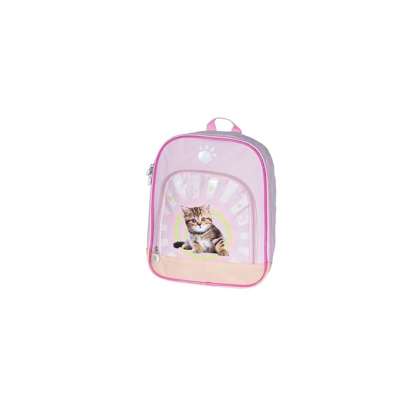 3661507620213-Sac à dos maternelle SPA Sunshine - 1 compartiment - rose - Kid'abord-P_79427409_1-0