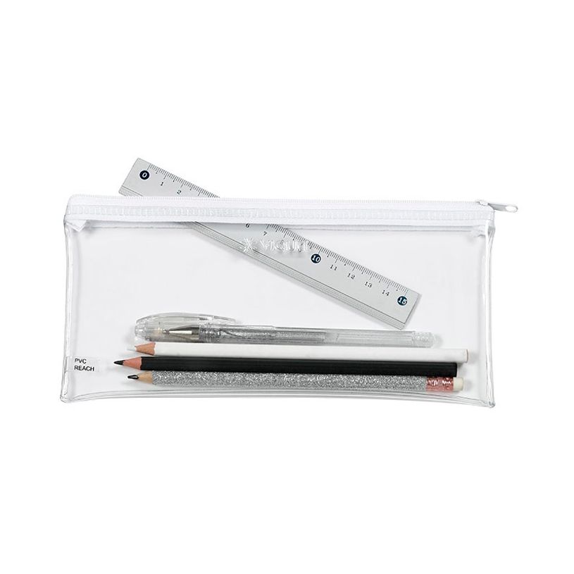 3135258327825-Trousse plate Crystal - 1 compartiment - 5 coloris disponibles - Viquel-P_79427531_11-8