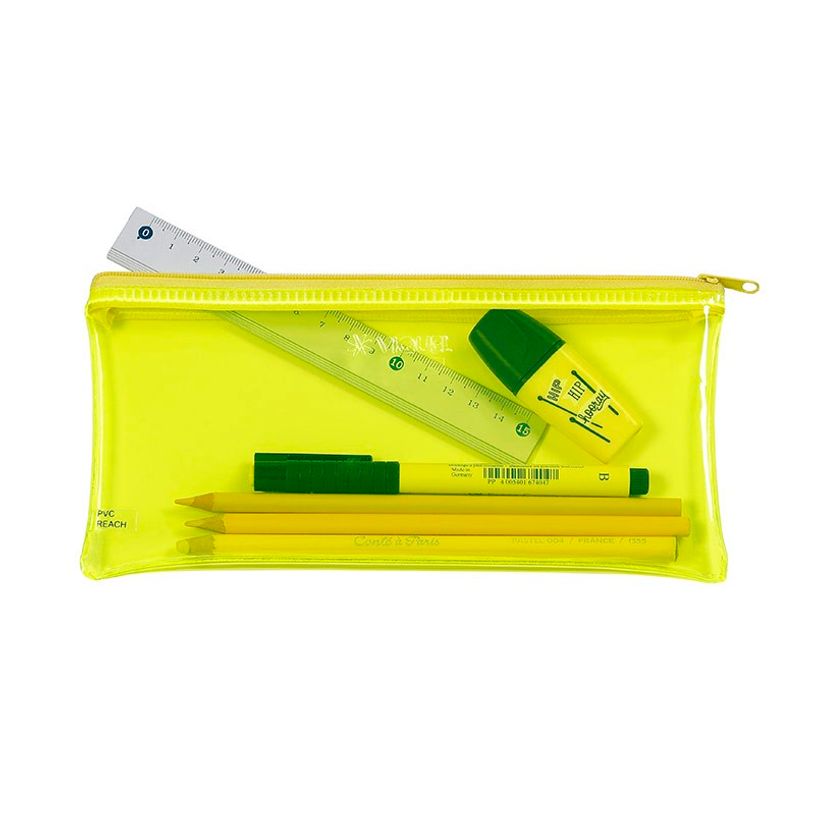 3135258327825-Trousse plate Crystal - 1 compartiment - 5 coloris disponibles - Viquel-P_79427531_13-10