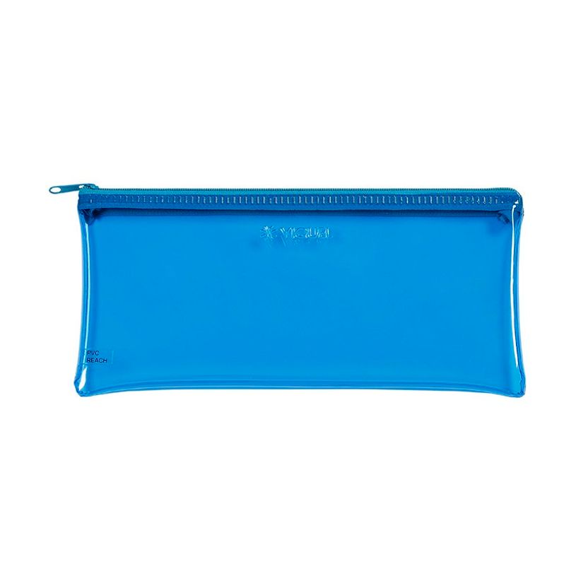 3135258327825-Trousse plate Crystal - 1 compartiment - 5 coloris disponibles - Viquel-P_79427531_4-1