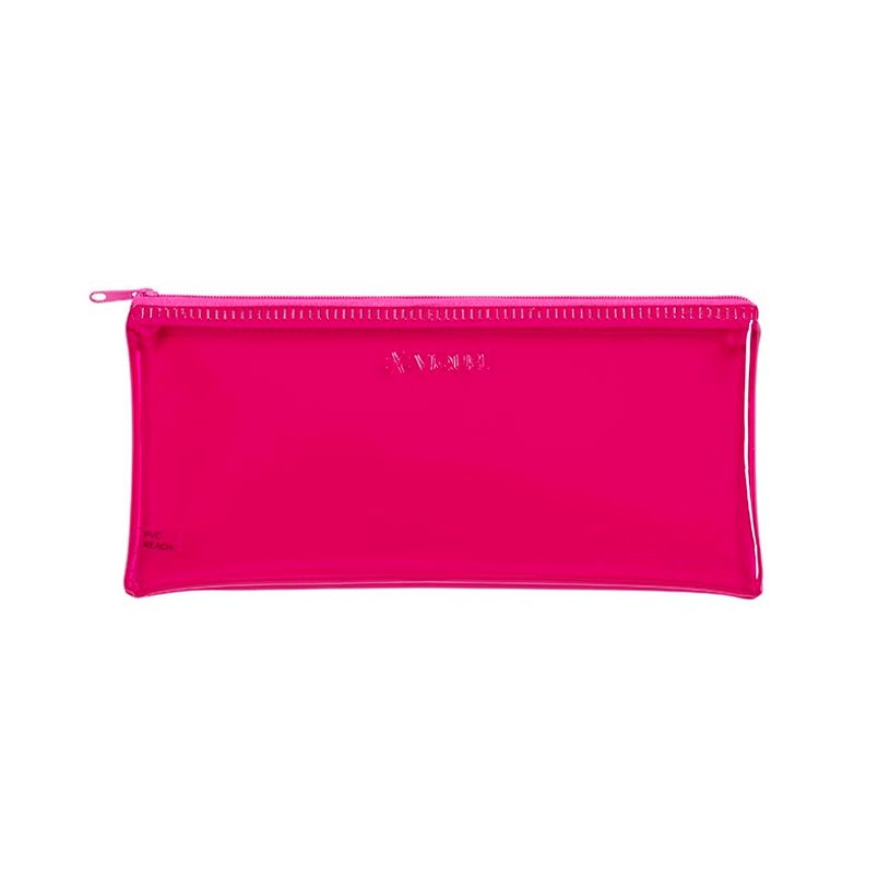 3135258327825-Trousse plate Crystal - 1 compartiment - 5 coloris disponibles - Viquel-P_79427531_6-3