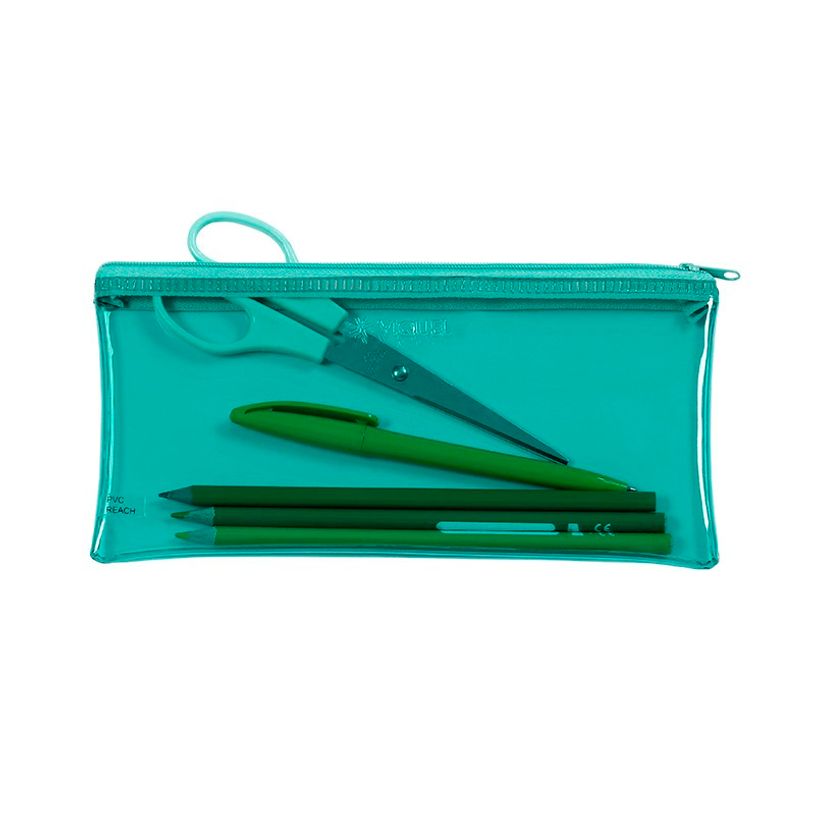 3135258327825-Trousse plate Crystal - 1 compartiment - 5 coloris disponibles - Viquel-P_79427531_9-6