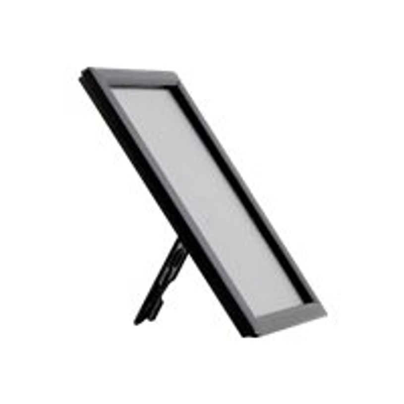 3660412031541-INOVSHOP Ecoframe - Cadre porte-affiche clippant à poser ou à fixer au mur - A6 - noir-P_79427765_1-0