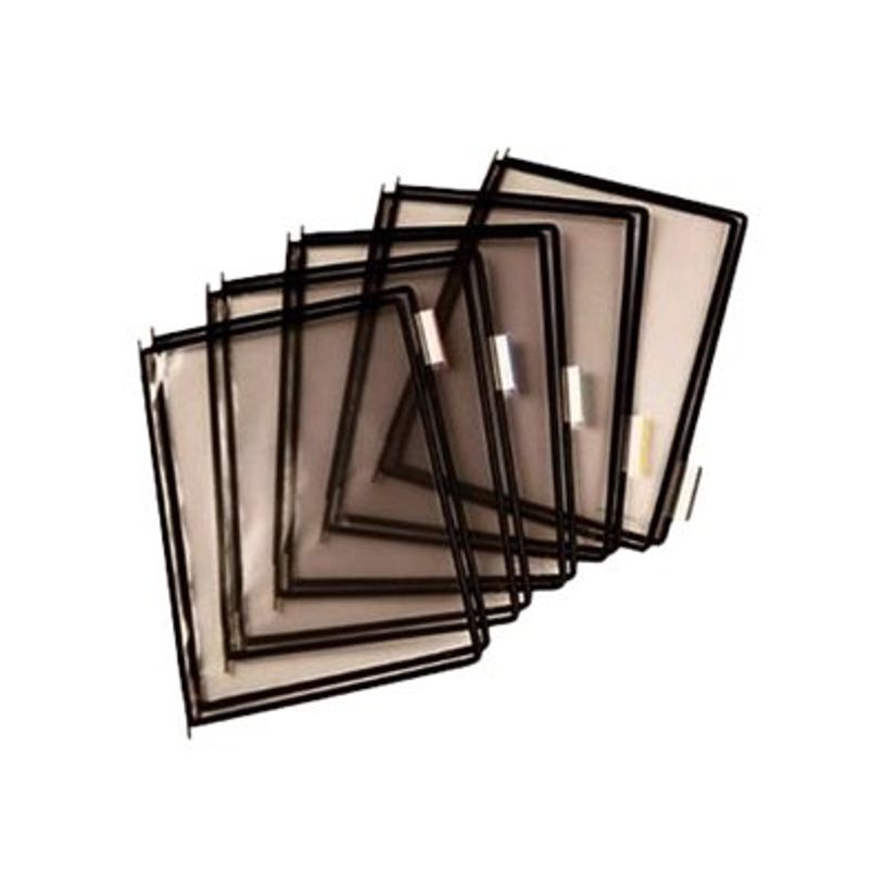 3660412031848-INOVSHOP - Lutrin de comptoir mural plastique - fourni avec 10 pochettes A4 multi-coloris-P_79427791_2-1