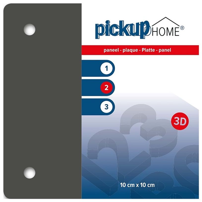 8711234016287-Pickup Home 3D - Plaque Acrylique gris 3 mm - 10 x 10 cm-P_79427924_1-0