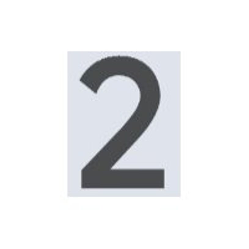 8711234016447-Pickup Home 3D Rio - Étiquette autocollante 100 mm - Chiffre 2 - gris-P_79427940_1-0