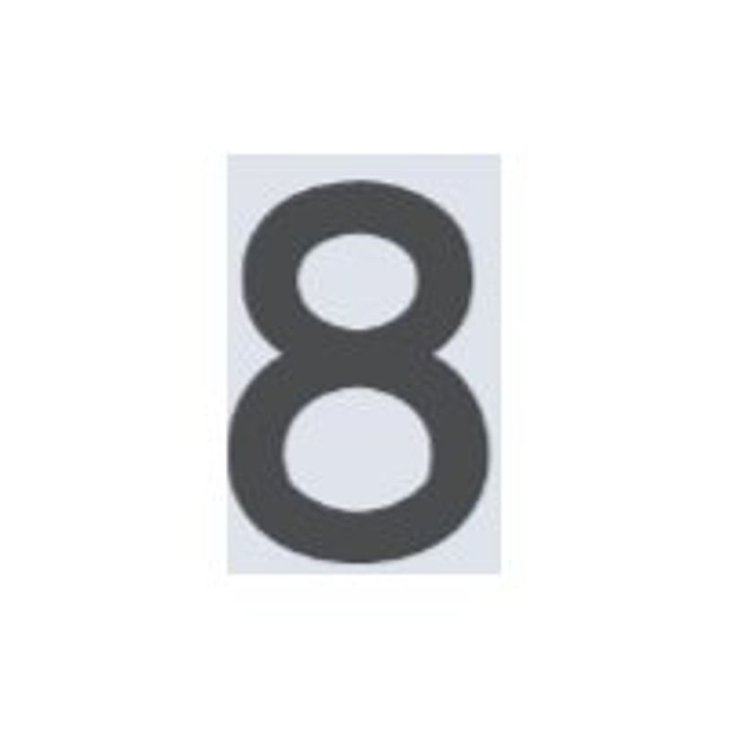 8711234016508-Pickup Home 3D Rio - Étiquette autocollante 100 mm - Chiffre 8 - gris-P_79427946_1-0