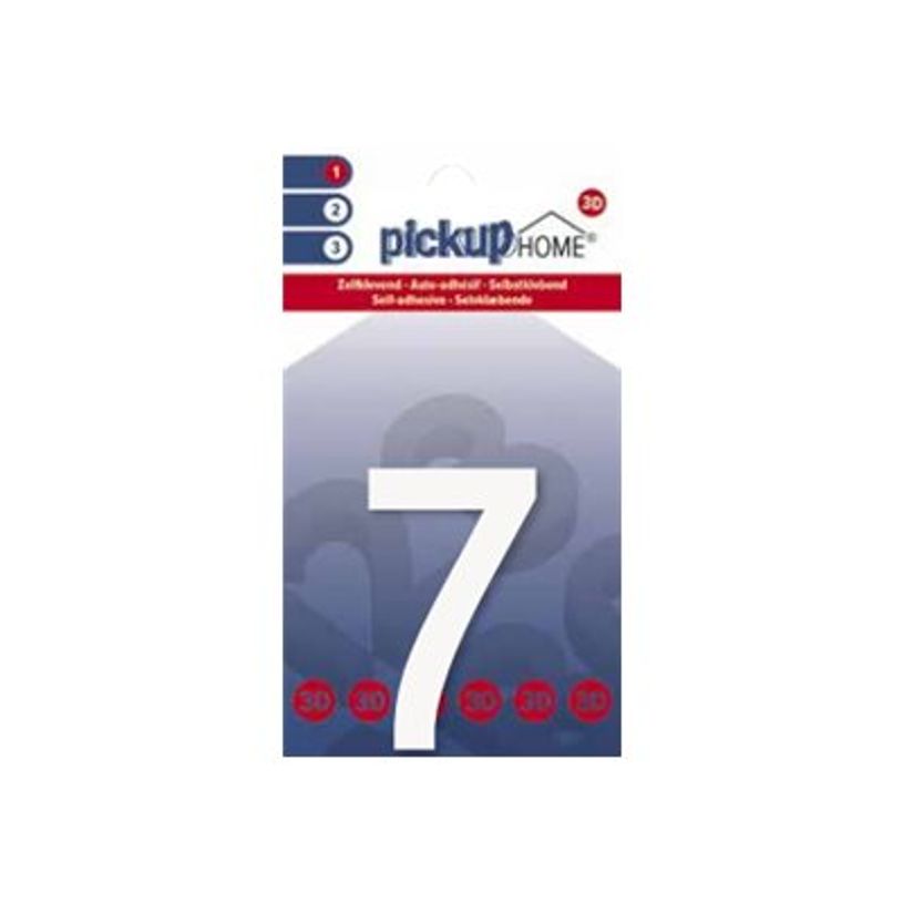 8711234016713-Pickup Home 3D Rio - Étiquette autocollante 60 mm - Chiffre 3 - blanc-P_79427967_1-0