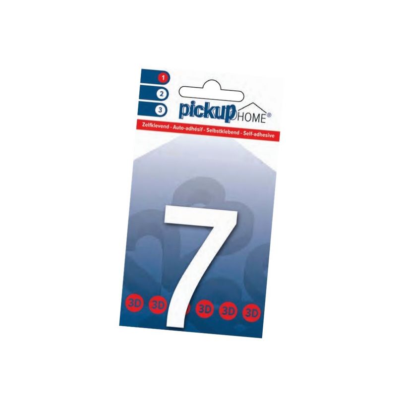 8711234016751-Pickup Home 3D Rio - Étiquette autocollante 60 mm - Chiffre 7 - blanc-P_79427971_1-1