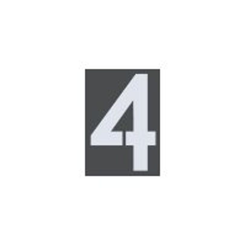 8711234016850-Pickup Home 3D Milan - Étiquette autocollante 60 mm - Chiffre 4 - gris-P_79427981_1-0
