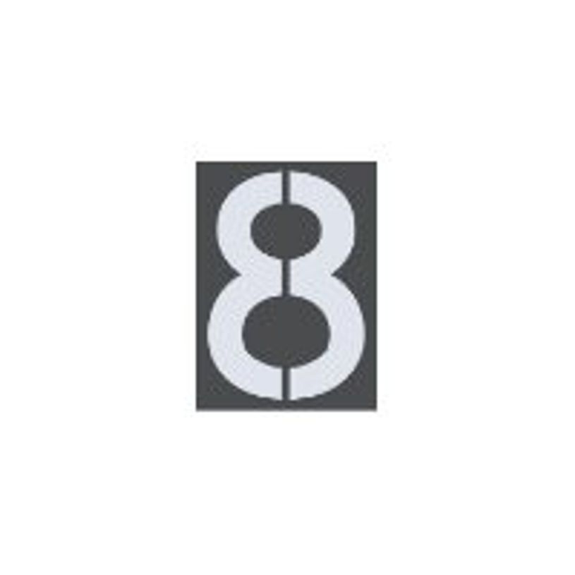 8711234016898-Pickup Home 3D Milan - Étiquette autocollante 60 mm - Chiffre 8 - gris-P_79427985_1-0
