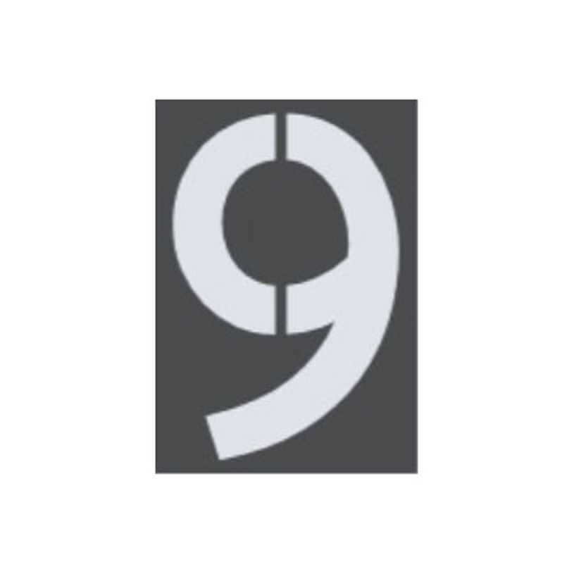 8711234016904-Pickup Home 3D Milan - Étiquette autocollante 60 mm - Chiffre 9 - gris-P_79427986_1-0