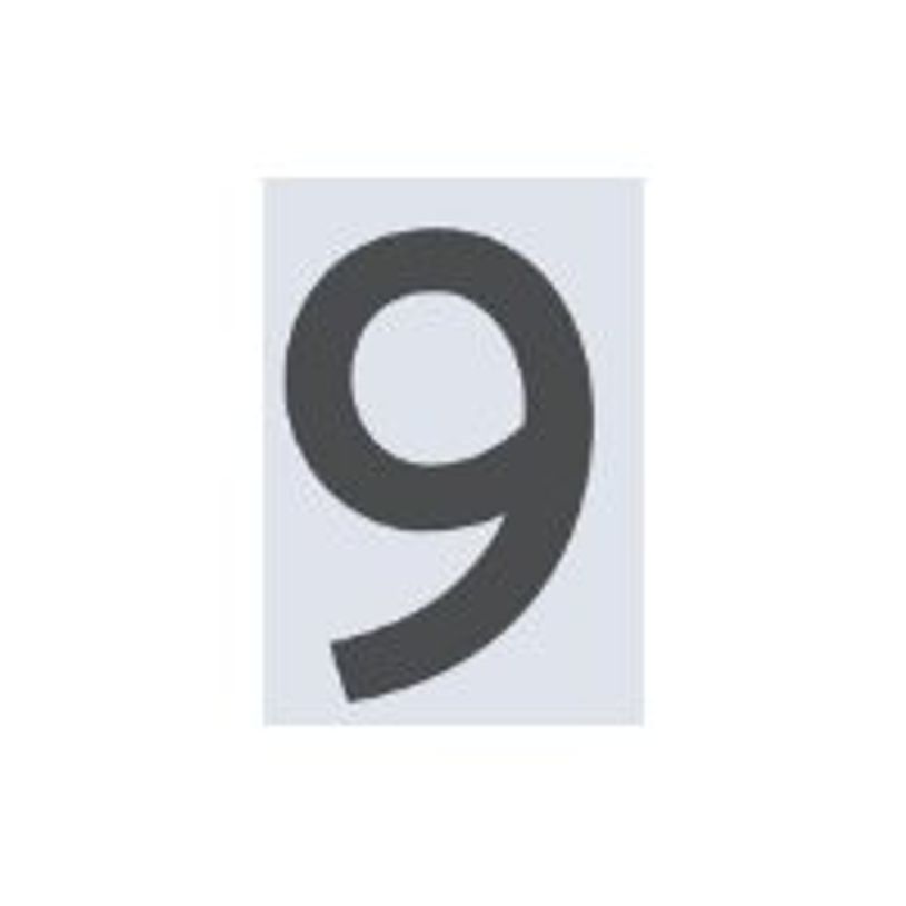 8711234017031-Pickup Home 3D Rio - Étiquette autocollante 60 mm - Chiffre 9 - gris-P_79427999_1-0