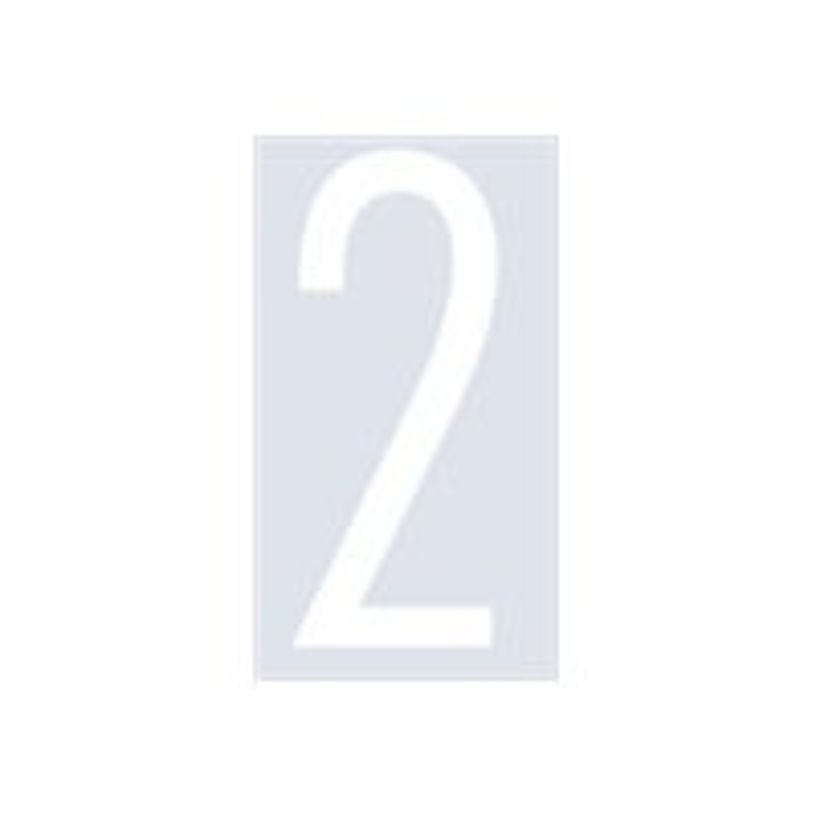 8711234017222-Pickup Home 3D Oslo - Étiquette autocollante 90 mm - Chiffre 2 - blanc-P_79428005_1-0