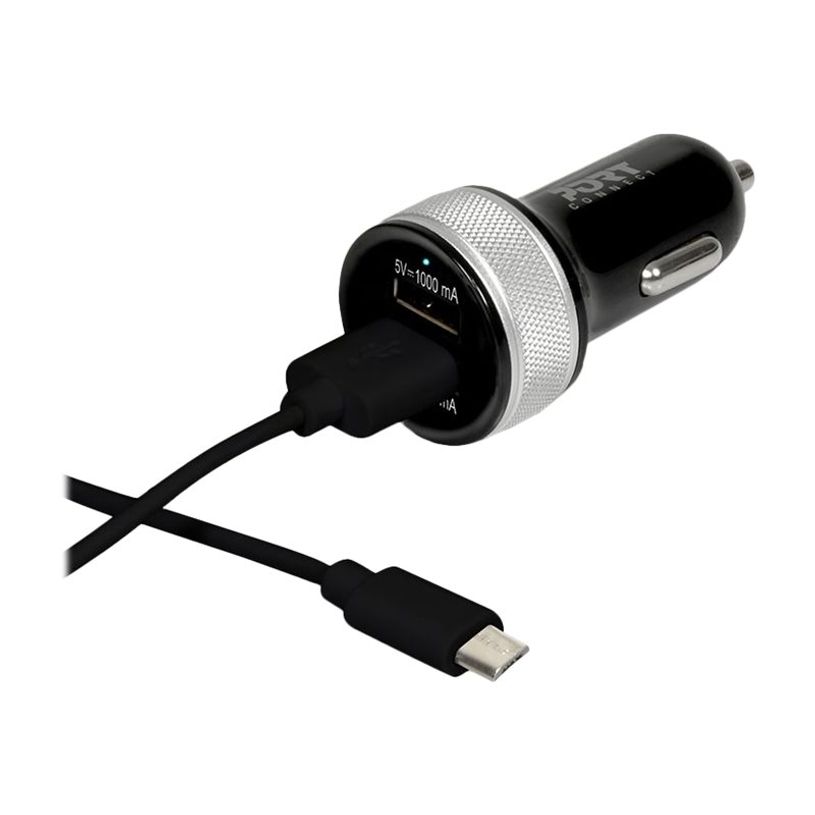 3567049000813-Port Design - chargeur allume-cigare pour smartphone - 2 USB + 1 câble USB/micro USB-P_79428050_1-0