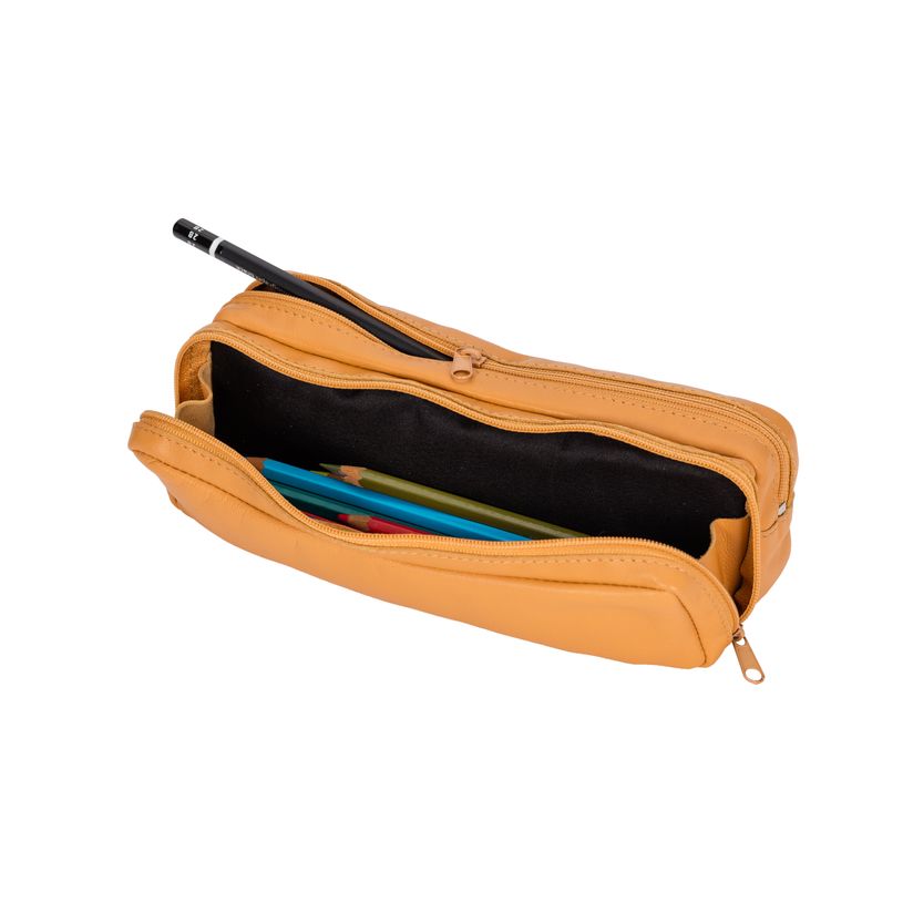 3338805004112-Trousse Merinos rectangulaire - 2 compartiments - cuir de mouton havane - Quo Vadis-P_79428134_1-0